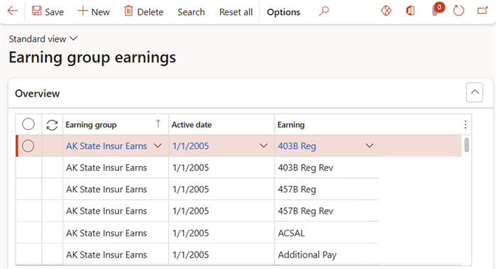 Earning group earnings